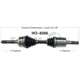 Purchase Top-Quality TRAKMOTIVE - HO8266 - CV Axle Shaft pa2