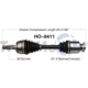 Purchase Top-Quality TRAKMOTIVE - HO8411 - CV Axle Shaft pa2