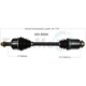 Purchase Top-Quality TRAKMOTIVE - HO8504 - CV Axle Shaft pa2