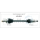 Purchase Top-Quality TRAKMOTIVE - HO8554 - CV Axle Shaft pa2