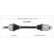 Purchase Top-Quality TRAKMOTIVE - HO8649 - CV Axle Shaft pa5