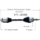 Purchase Top-Quality TRAKMOTIVE - HY8098 - CV Axle Shaft pa2