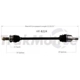 Purchase Top-Quality TRAKMOTIVE - HY8224 - CV Axle Shaft pa3