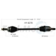 Purchase Top-Quality TRAKMOTIVE - HY8270 - CV Axle Shaft pa2