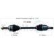 Purchase Top-Quality TRAKMOTIVE - HY8283 - CV Axle Shaft pa5
