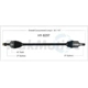 Purchase Top-Quality TRAKMOTIVE - HY8297 - CV Axle Shaft pa3