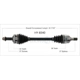 Purchase Top-Quality TRAKMOTIVE - HY8340 - CV Axle Shaft pa2