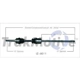 Purchase Top-Quality TRAKMOTIVE - IZ8011 - CV Axle Shaft pa2