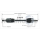 Purchase Top-Quality TRAKMOTIVE - IZ8016 - CV Axle Shaft pa2