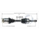 Purchase Top-Quality TRAKMOTIVE - KA8034 - CV Axle Shaft pa2