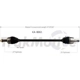 Purchase Top-Quality TRAKMOTIVE - KA8061 - CV Axle Shaft pa2