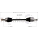 Purchase Top-Quality TRAKMOTIVE - KA8075 - CV Axle Shaft pa2