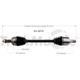 Purchase Top-Quality TRAKMOTIVE - KA8078 - CV Axle Shaft pa2