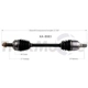 Purchase Top-Quality TRAKMOTIVE - KA8083 - CV Axle Shaft pa3