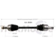 Purchase Top-Quality TRAKMOTIVE - KA8084 - CV Axle Shaft pa2