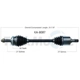 Purchase Top-Quality TRAKMOTIVE - KA8087 - CV Axle Shaft pa2