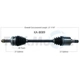 Purchase Top-Quality TRAKMOTIVE - KA8089 - CV Axle Shaft pa5