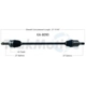 Purchase Top-Quality TRAKMOTIVE - KA8090 - CV Axle Shaft pa3