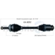 Purchase Top-Quality TRAKMOTIVE - KA8092 - CV Axle Shaft pa2