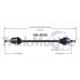 Purchase Top-Quality New CV Shaft by TRAKMOTIVE - MB8006 pa2