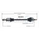 Purchase Top-Quality TRAKMOTIVE - MB8010 - CV Axle Shaft pa3