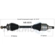 Purchase Top-Quality TRAKMOTIVE - MB8035 - CV Axle Shaft pa2