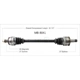 Purchase Top-Quality TRAKMOTIVE - MB8041 - CV Axle Shaft pa3