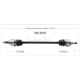 Purchase Top-Quality TRAKMOTIVE - MB8048 - CV Axle Shaft pa2