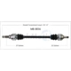 Purchase Top-Quality TRAKMOTIVE - MB8056 - CV Axle Shaft pa2