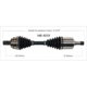 Purchase Top-Quality TRAKMOTIVE - MB8059 - CV Axle Shaft pa2