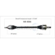 Purchase Top-Quality TRAKMOTIVE - MB8066 - CV Axle Shaft pa2