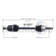 Purchase Top-Quality TRAKMOTIVE - MI8007 - CV Axle Shaft pa2