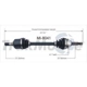 Purchase Top-Quality TRAKMOTIVE - MI8041 - CV Axle Shaft pa3