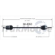 Purchase Top-Quality TRAKMOTIVE - MI8063 - CV Axle Shaft pa2