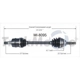 Purchase Top-Quality TRAKMOTIVE - MI8095 - CV Axle Shaft pa2