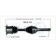 Purchase Top-Quality TRAKMOTIVE - MI8104 - CV Axle Shaft pa3