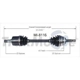 Purchase Top-Quality TRAKMOTIVE - MI8116 - CV Axle Shaft pa2