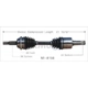 Purchase Top-Quality TRAKMOTIVE - MI8156 - CV Axle Shaft pa2