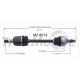 Purchase Top-Quality TRAKMOTIVE - MZ8014 - CV Axle Shaft pa3