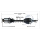 Purchase Top-Quality TRAKMOTIVE - MZ8109 - CV Axle Shaft pa1
