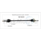 Purchase Top-Quality TRAKMOTIVE - MZ8233 - CV Axle Shaft pa2