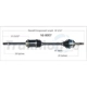 Purchase Top-Quality TRAKMOTIVE - NI8007 - CV Axle Shaft pa2