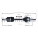 Purchase Top-Quality TRAKMOTIVE - NI8008 - CV Axle Shaft pa2