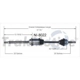 Purchase Top-Quality TRAKMOTIVE - NI8022 - CV Axle Shaft pa2