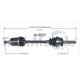 Purchase Top-Quality TRAKMOTIVE - NI8037 - CV Axle Shaft pa2