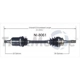 Purchase Top-Quality TRAKMOTIVE - NI8061 - CV Axle Shaft pa2