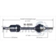 Purchase Top-Quality TRAKMOTIVE - NI8095 - CV Axle Shaft pa2