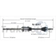 Purchase Top-Quality TRAKMOTIVE - NI8097 - CV Axle Shaft pa2