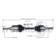 Purchase Top-Quality TRAKMOTIVE - NI8115 - CV Axle Shaft pa2