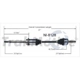 Purchase Top-Quality TRAKMOTIVE - NI8128 - CV Axle Shaft pa2